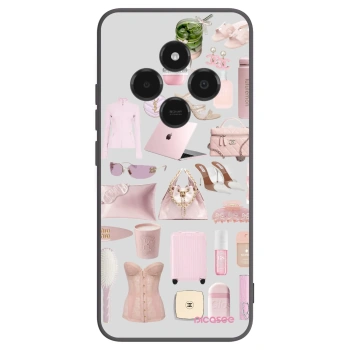 Picasee Μαύρη θήκη σιλικόνης για Xiaomi Poco C75 - Glam Babe