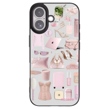 Picasee Μαύρη θήκη σιλικόνης για Apple iPhone 17 - Glam Babe
