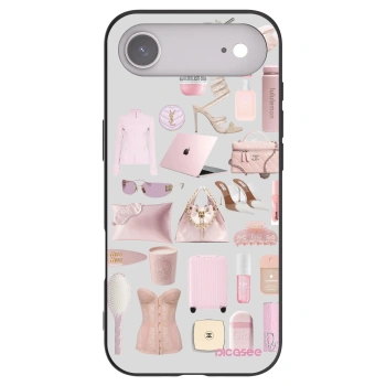 Picasee Μαύρη θήκη σιλικόνης για Apple iPhone Air - Glam Babe