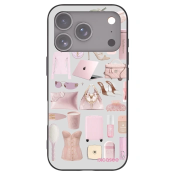 Picasee Μαύρη θήκη σιλικόνης για Apple iPhone 17 Pro - Glam Babe