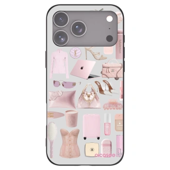 Picasee Μαύρη θήκη σιλικόνης για Apple iPhone 17 Pro Max - Glam Babe