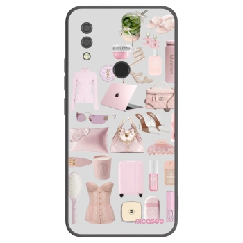 Picasee Μαύρη θήκη σιλικόνης για Xiaomi Redmi 7 - Glam Babe