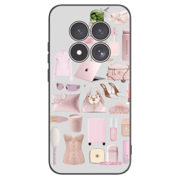 Picasee Μαύρη θήκη σιλικόνης για Xiaomi Redmi Note 15 Pro 4G - Glam Babe