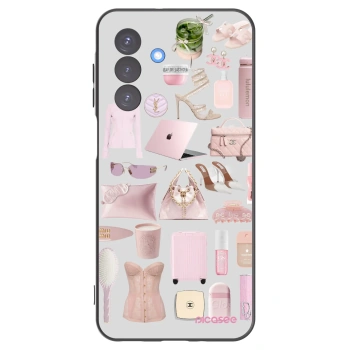Picasee Μαύρη θήκη σιλικόνης για Samsung Galaxy A17 5G - Glam Babe