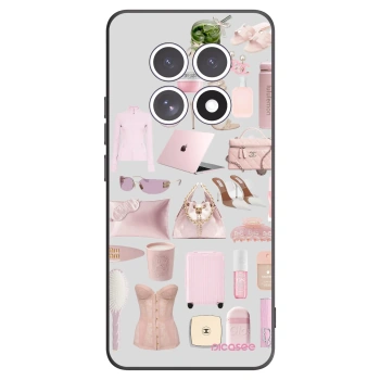 Picasee Μαύρη θήκη σιλικόνης για Xiaomi Redmi Note 15 - Glam Babe