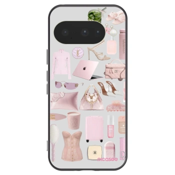 Picasee Μαύρη θήκη σιλικόνης για Google Pixel 10 - Glam Babe