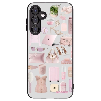 Picasee Μαύρη θήκη σιλικόνης για Samsung Galaxy A16 4G - Glam Babe