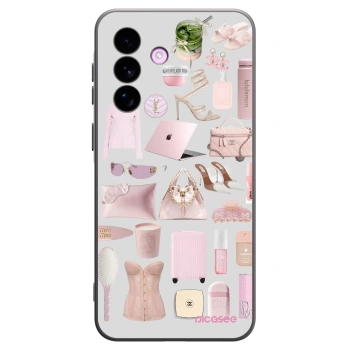 Picasee Μαύρη θήκη σιλικόνης για Samsung Galaxy A57 5G - Glam Babe
