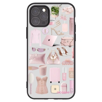 Picasee Μαύρη θήκη σιλικόνης για Apple iPhone 11 Pro - Glam Babe