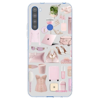 Picasee διαφανής θήκη σιλικόνης Xiaomi Redmi Note 8T - Glam Babe