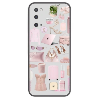 Picasee Μαύρη θήκη σιλικόνης για Samsung Galaxy S20 G980F - Glam Babe