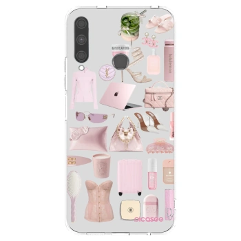 Picasee διαφανής θήκη σιλικόνης Huawei P40 Lite E - Glam Babe