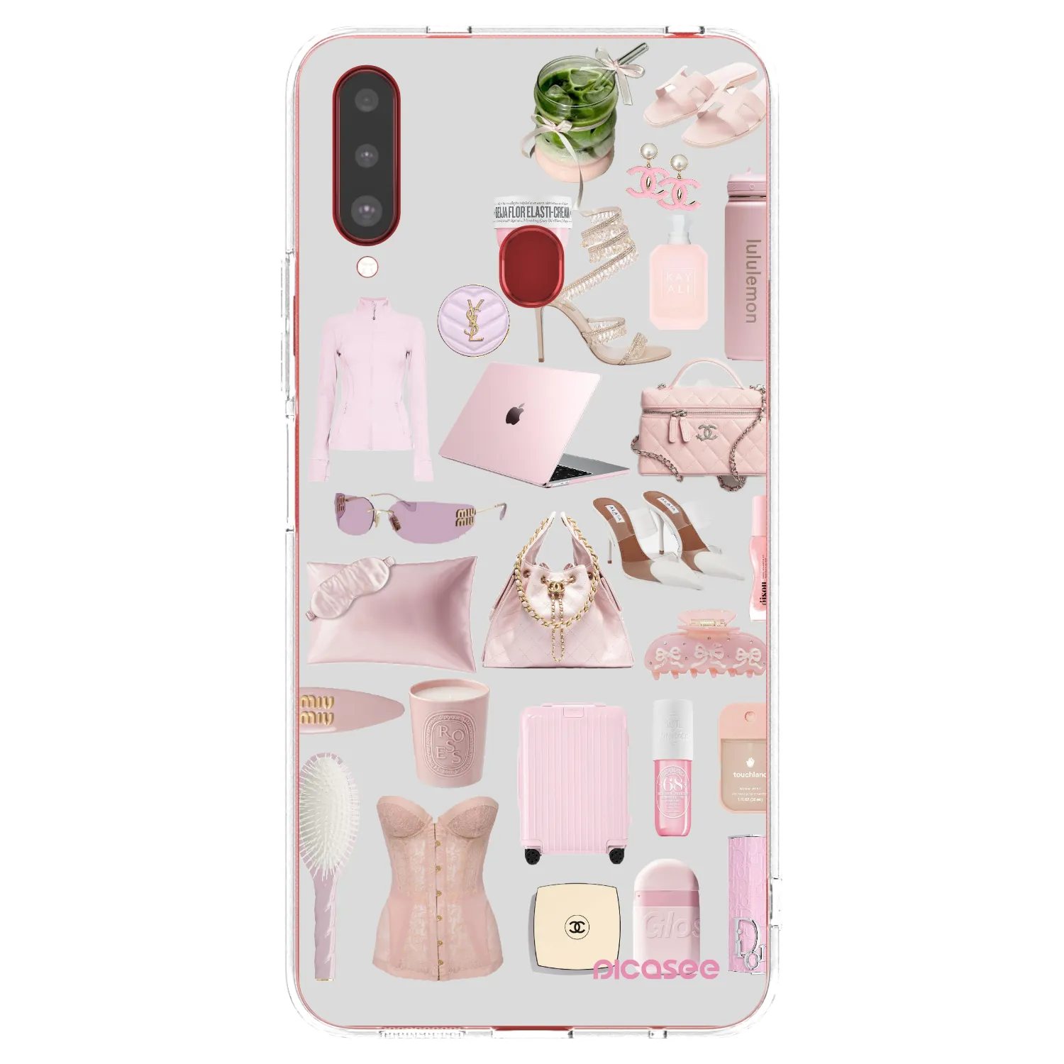 Picasee διαφανής θήκη σιλικόνης Samsung Galaxy A20s - Glam Babe