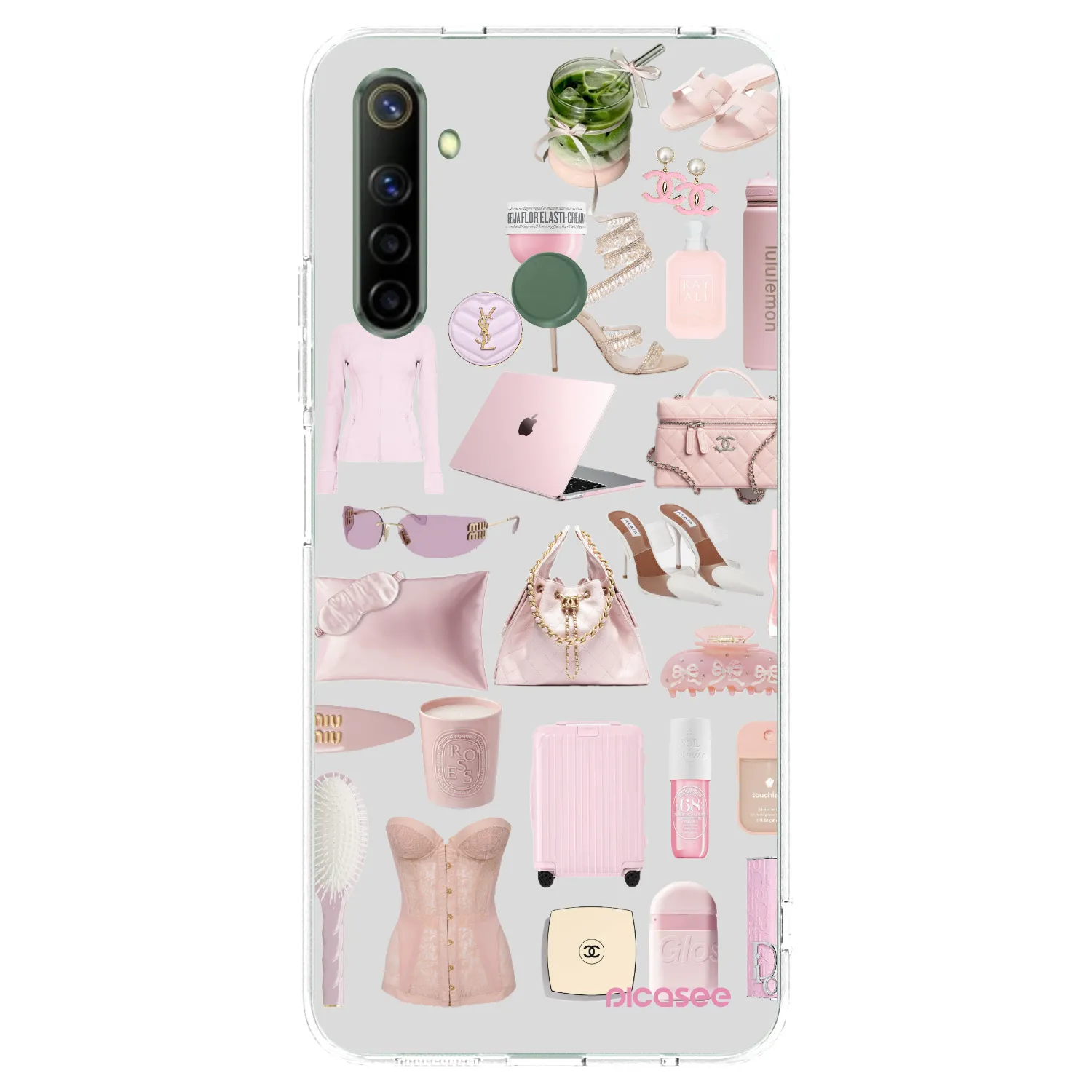 Picasee διαφανής θήκη σιλικόνης Realme 6i - Glam Babe