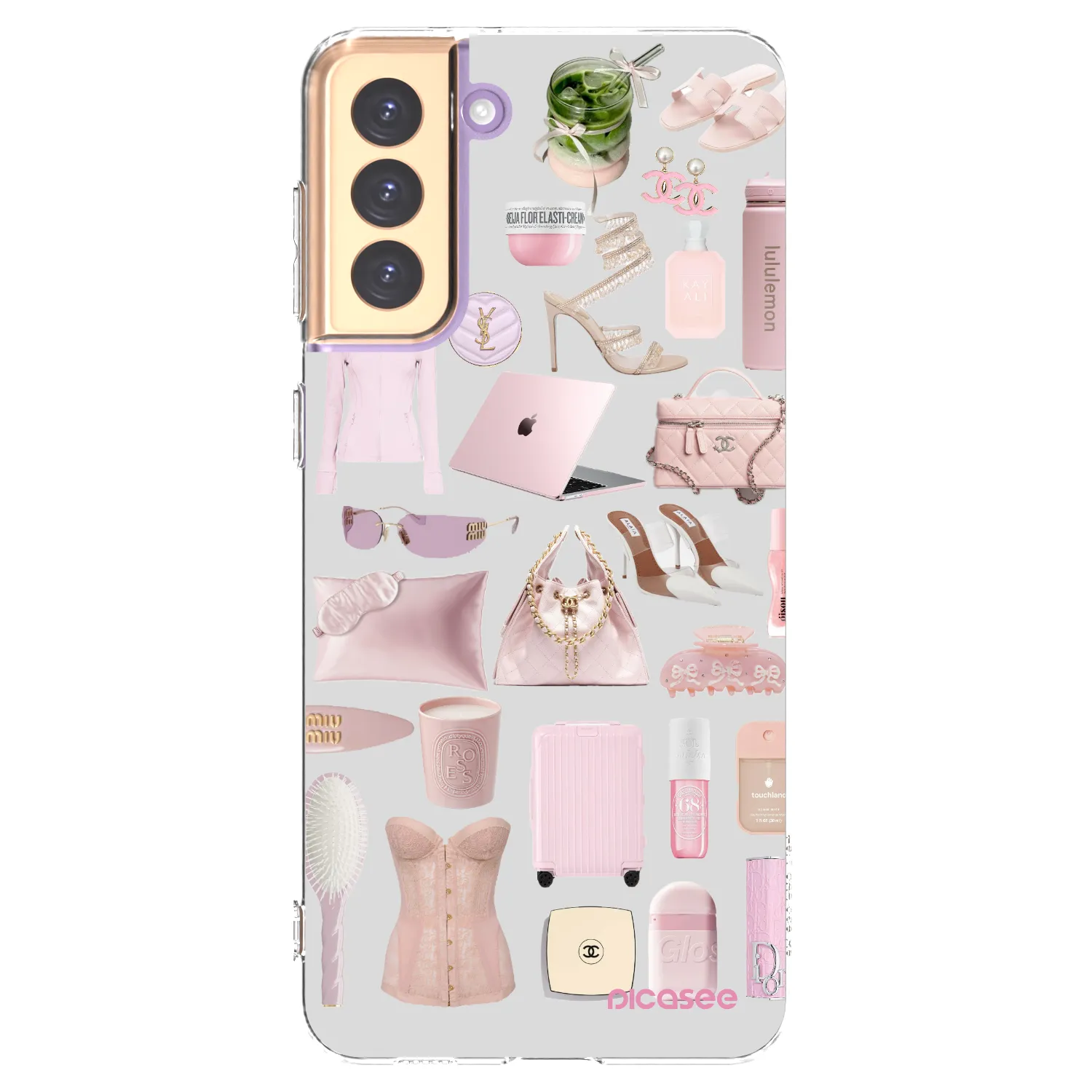 Picasee διαφανής θήκη σιλικόνης Samsung Galaxy S21+ 5G G996F - Glam Babe