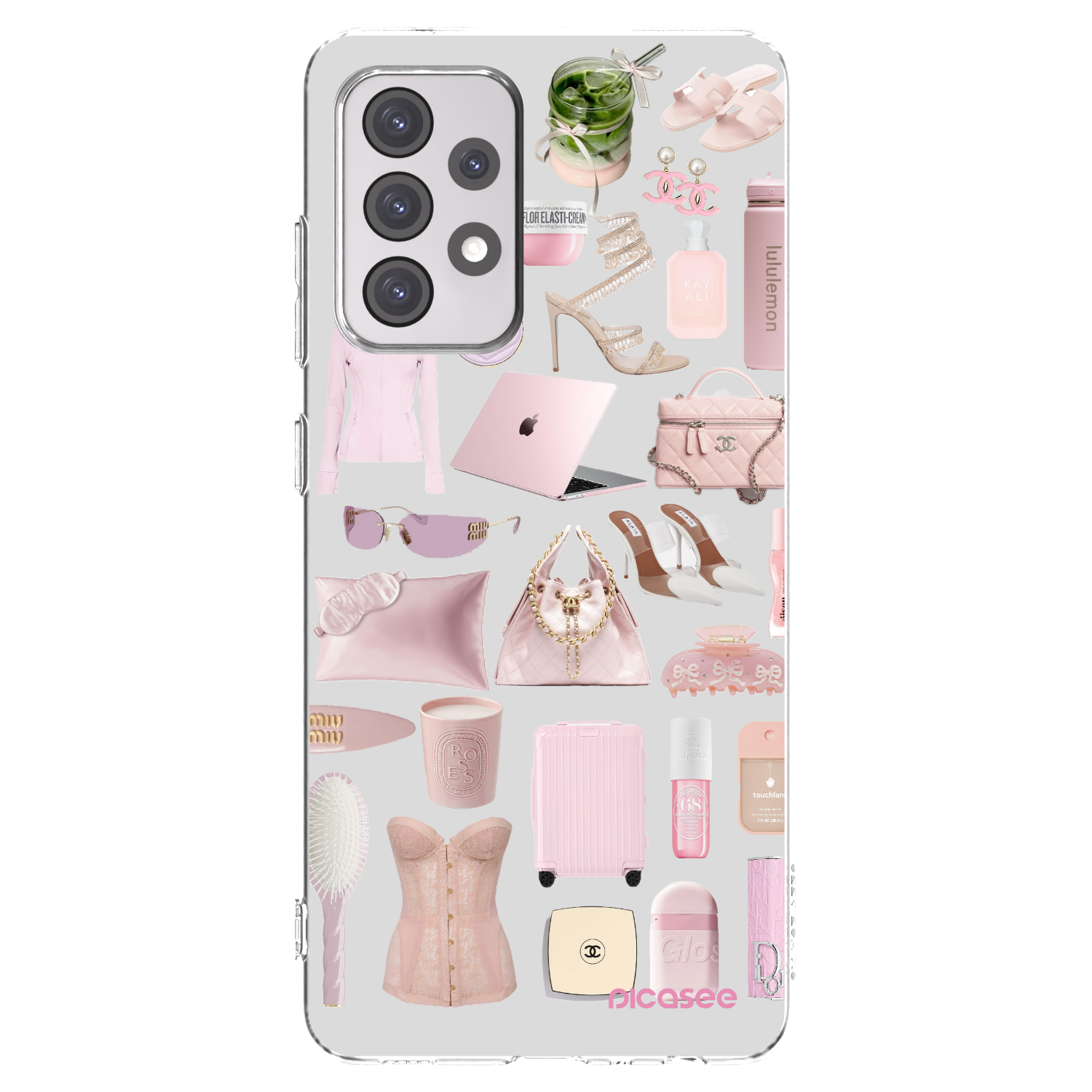 Picasee διαφανής θήκη σιλικόνης Samsung Galaxy A52 5G A525F - Glam Babe