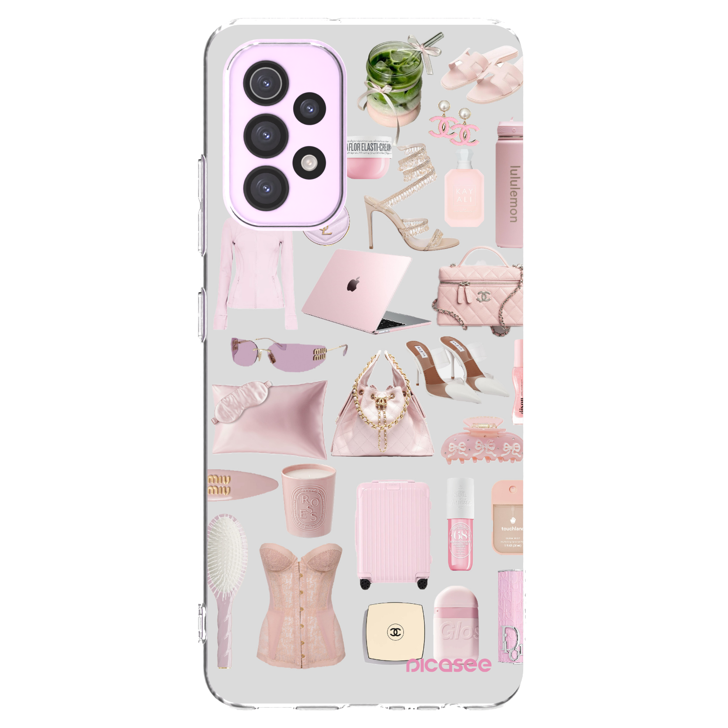 Picasee διαφανής θήκη σιλικόνης Samsung Galaxy A32 5G A326B - Glam Babe