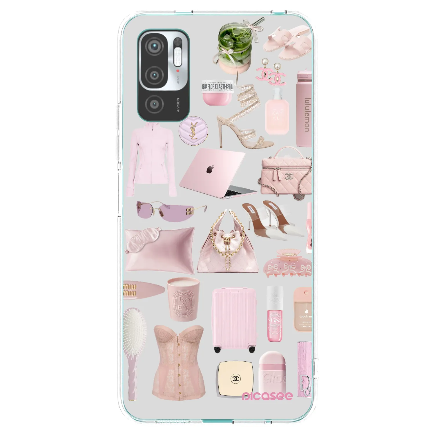 Picasee διαφανής θήκη σιλικόνης Xiaomi Redmi Note 10 5G - Glam Babe