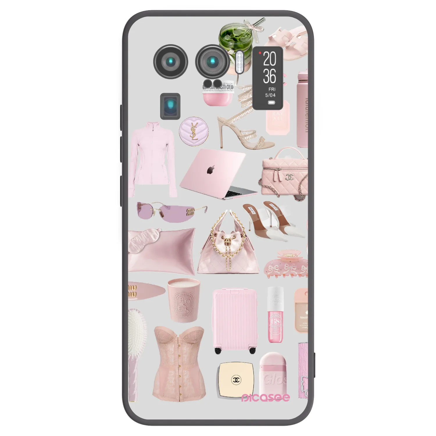 Picasee Μαύρη θήκη σιλικόνης για Xiaomi Mi 11 Ultra - Glam Babe