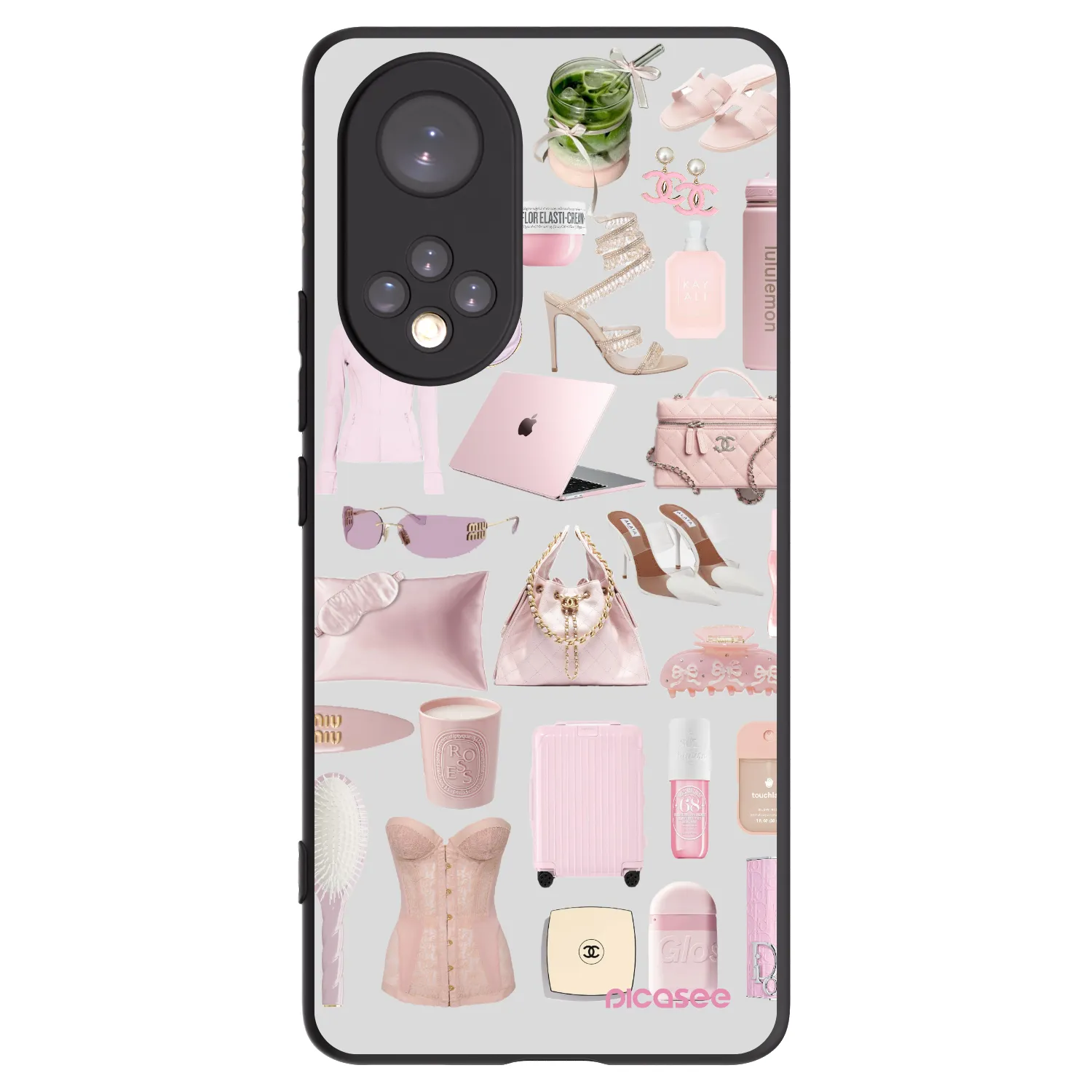 Picasee Μαύρη θήκη σιλικόνης για Huawei Nova 9 - Glam Babe