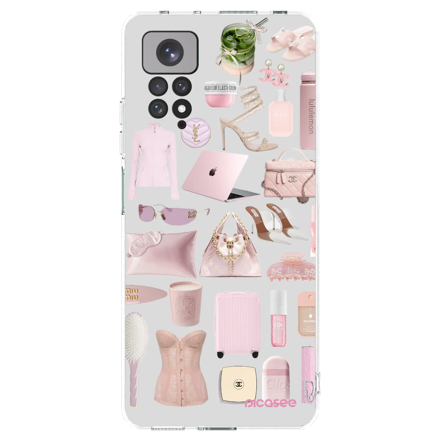 Picasee διαφανής θήκη σιλικόνης Xiaomi Redmi Note 11 - Glam Babe