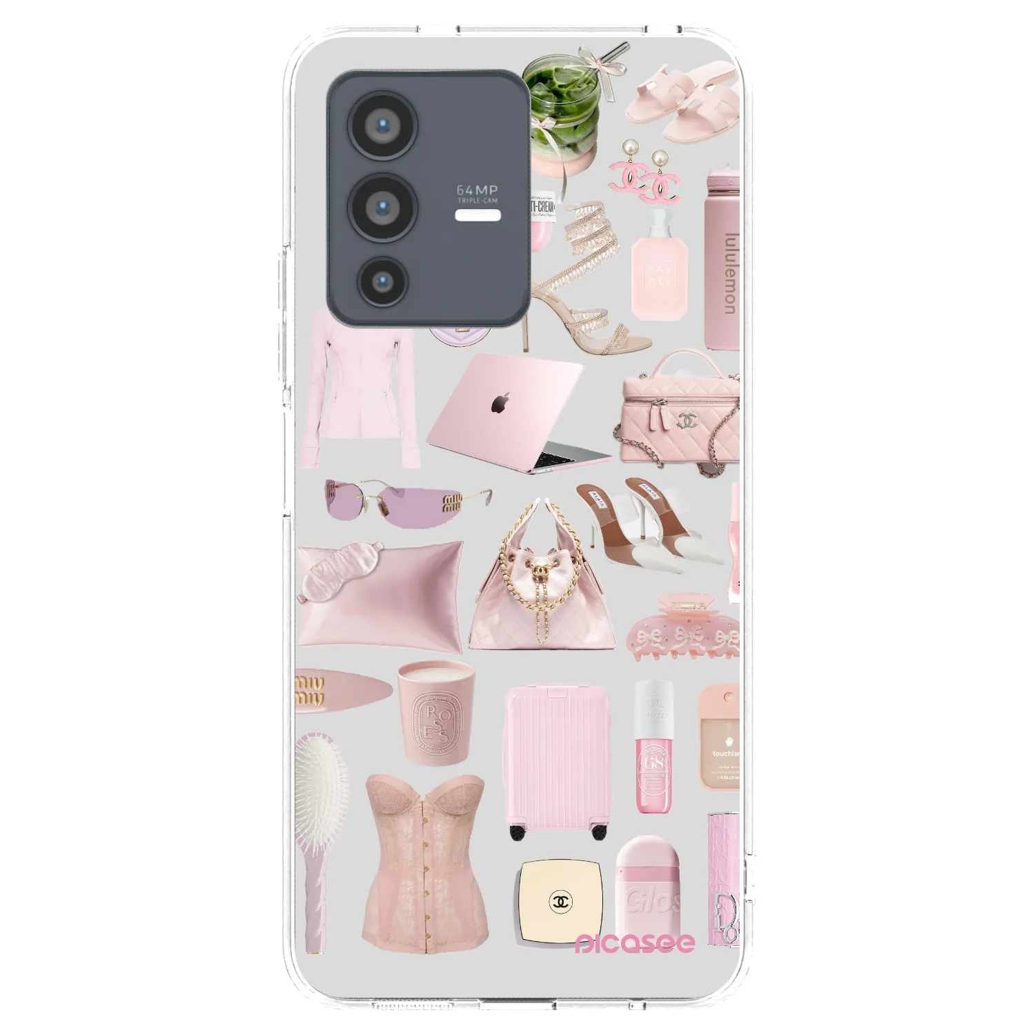 Picasee διαφανής θήκη σιλικόνης Vivo V23 5G - Glam Babe