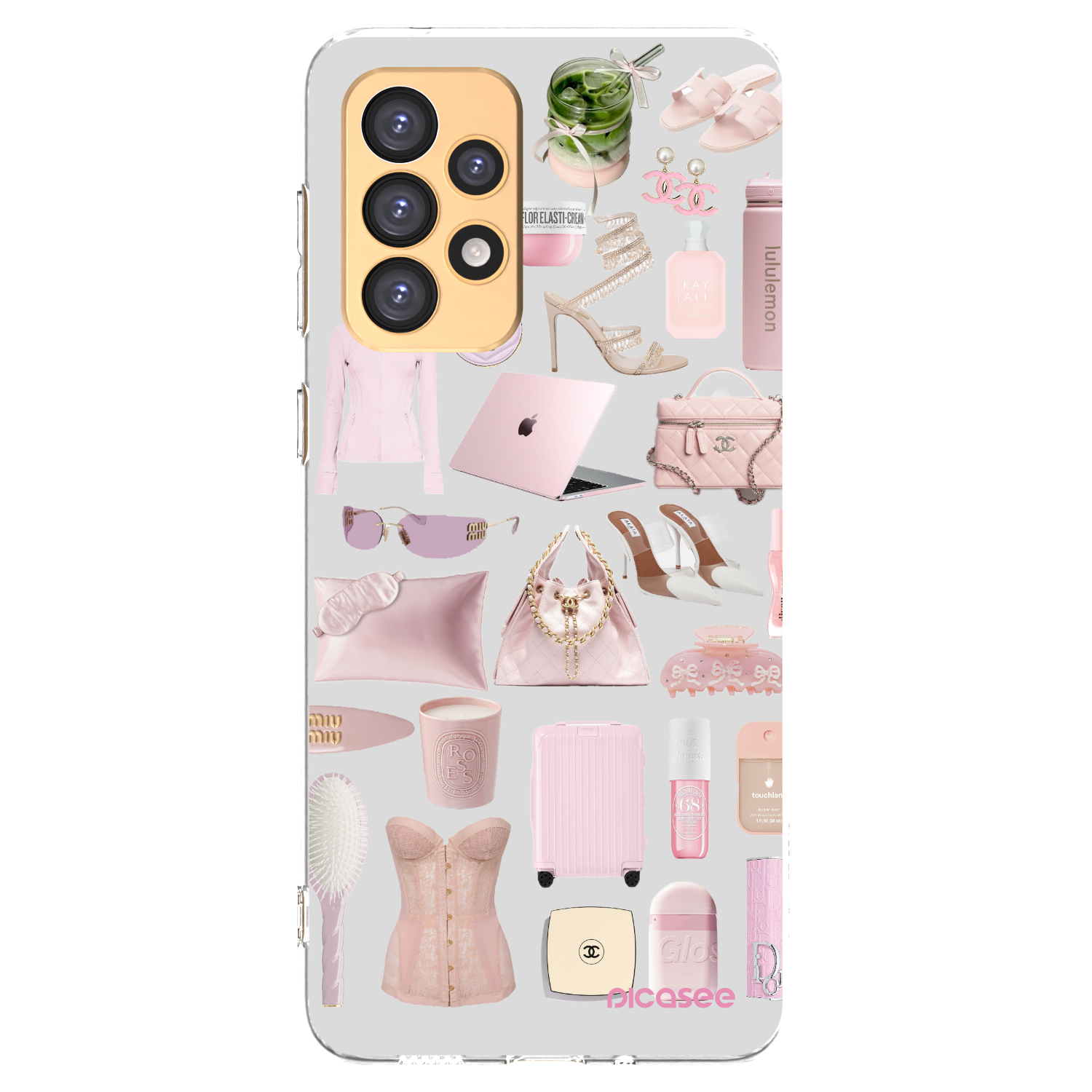 Picasee διαφανής θήκη σιλικόνης Samsung Galaxy A33 5G A336 - Glam Babe