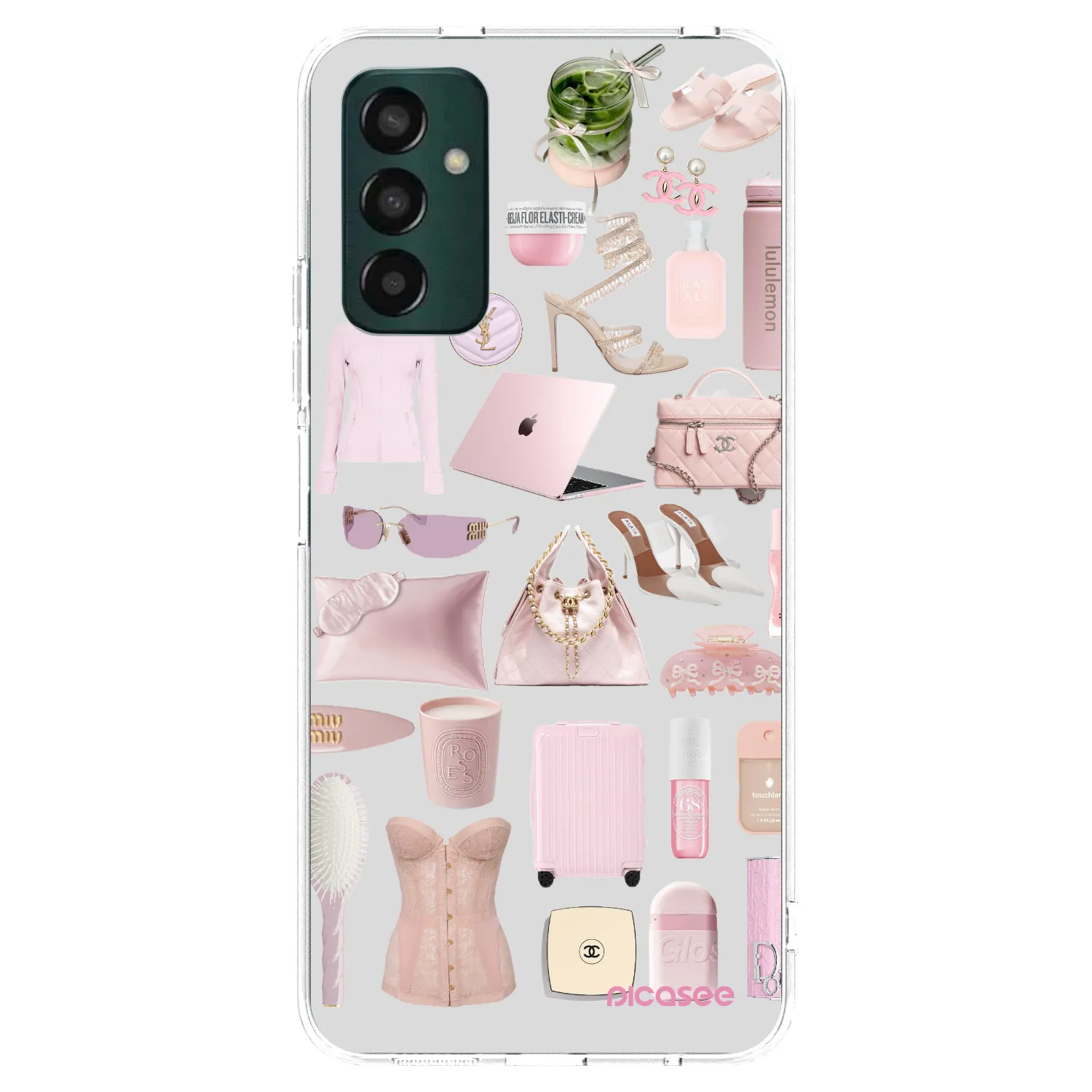 Picasee διαφανής θήκη σιλικόνης Samsung Galaxy M13 M135F - Glam Babe