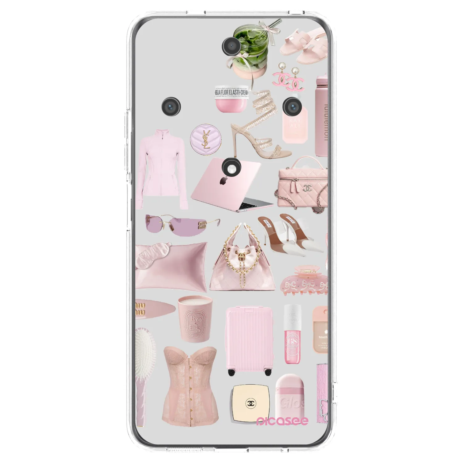 Picasee διαφανής θήκη σιλικόνης Honor Magic5 Lite 5G - Glam Babe