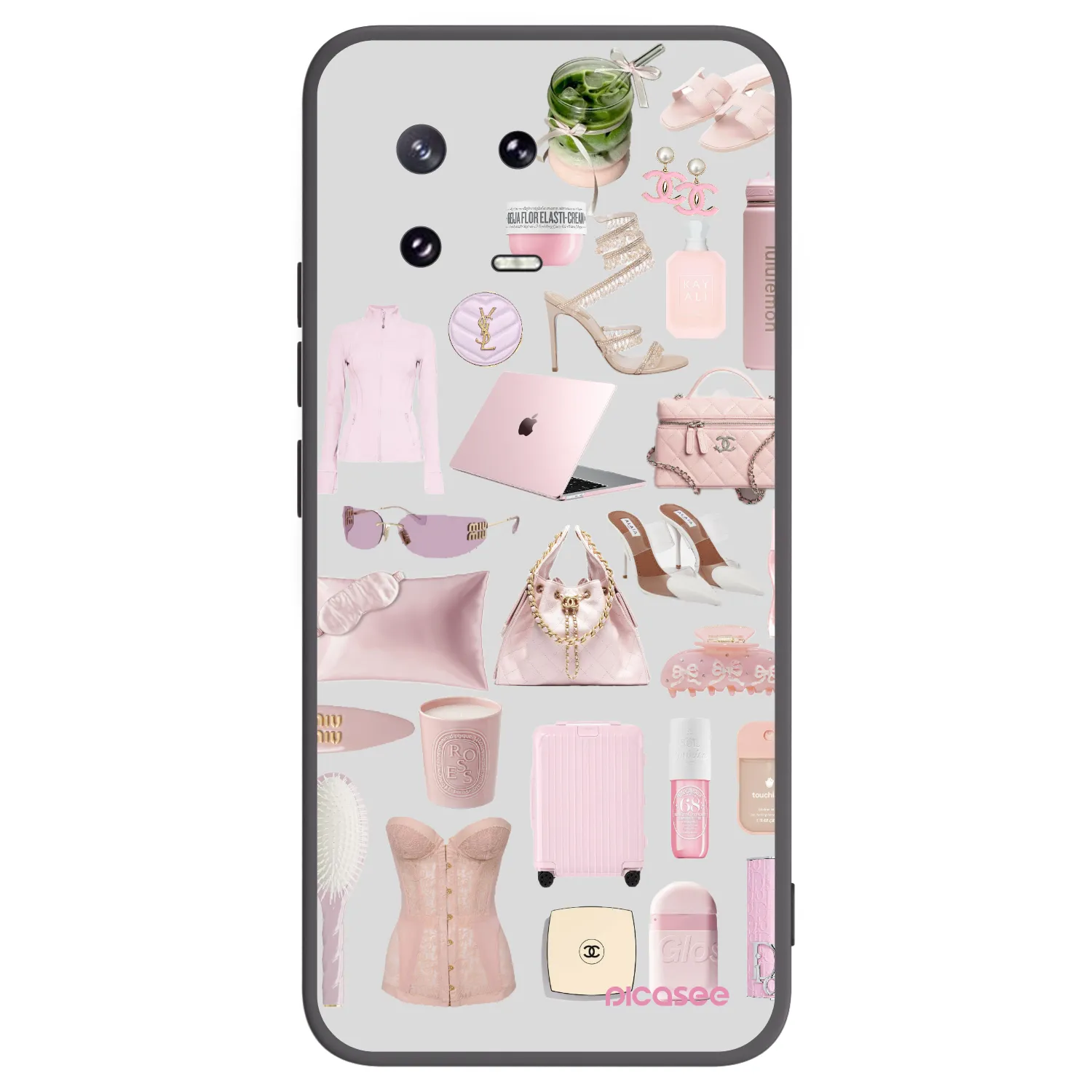 Picasee Μαύρη θήκη σιλικόνης για Xiaomi 13 Pro - Glam Babe