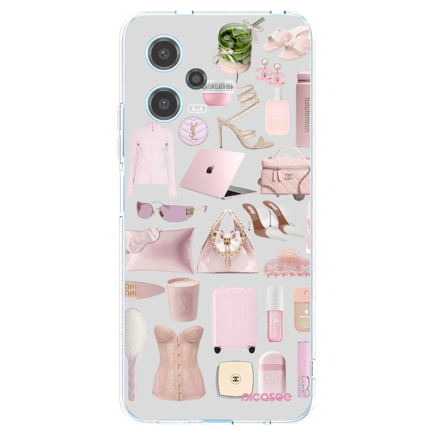 Picasee διαφανής θήκη σιλικόνης Xiaomi Redmi Note 12 5G - Glam Babe