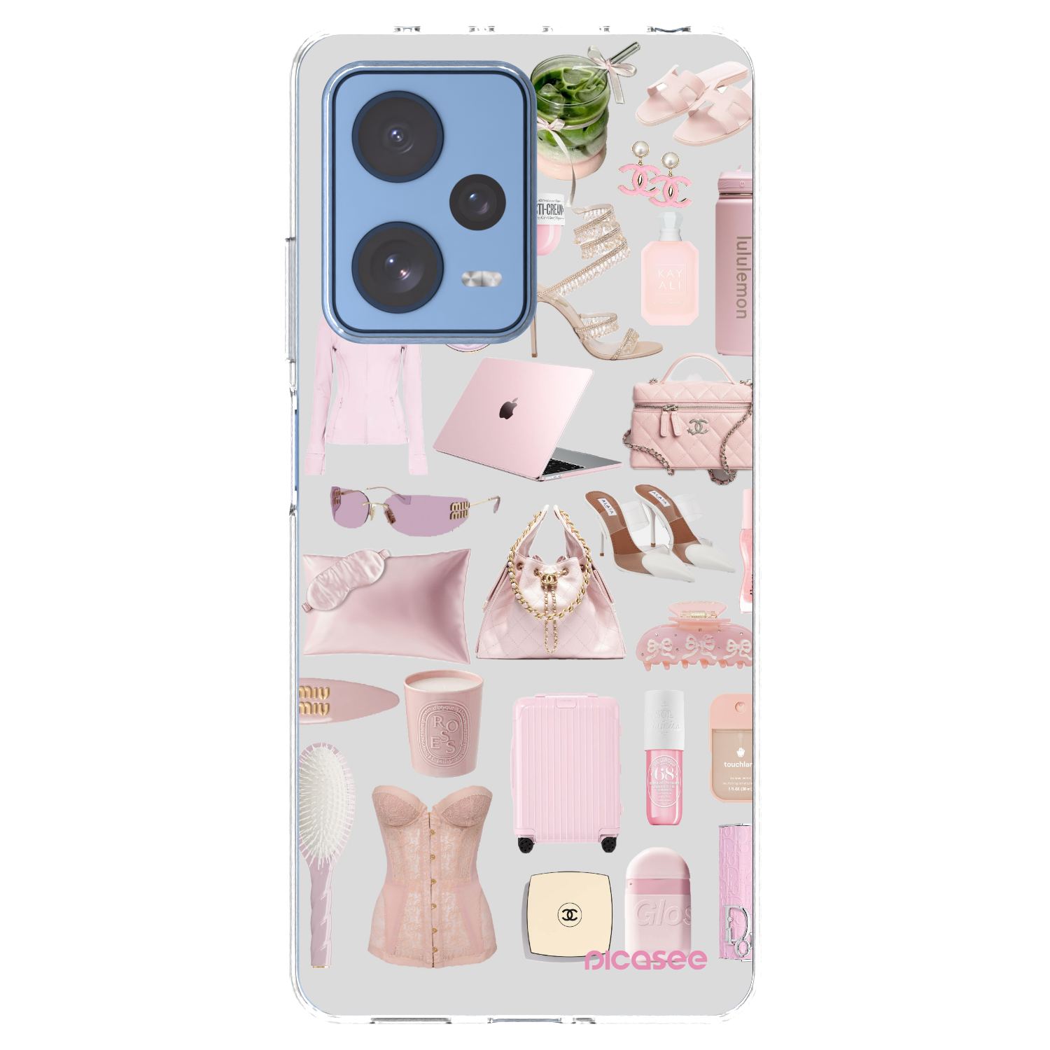 Picasee διαφανής θήκη σιλικόνης Xiaomi Redmi Note 12 Pro 5G - Glam Babe