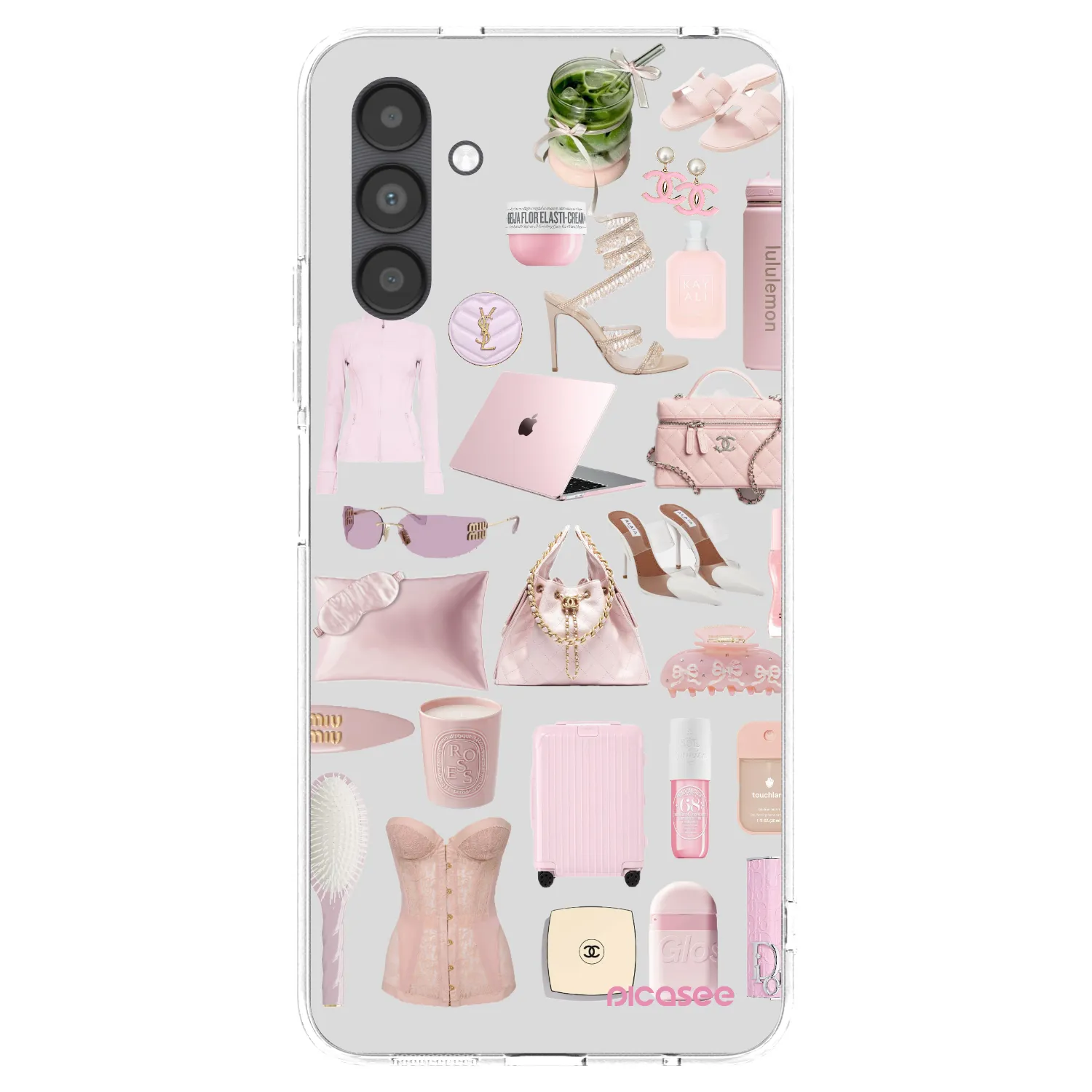 Picasee διαφανής θήκη σιλικόνης Samsung Galaxy A04s A047F - Glam Babe