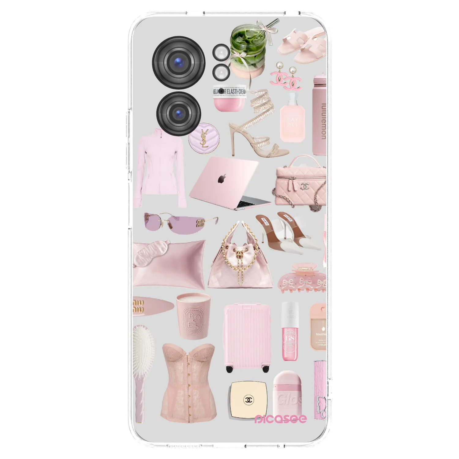 Picasee διαφανής θήκη σιλικόνης Motorola Edge 40 - Glam Babe