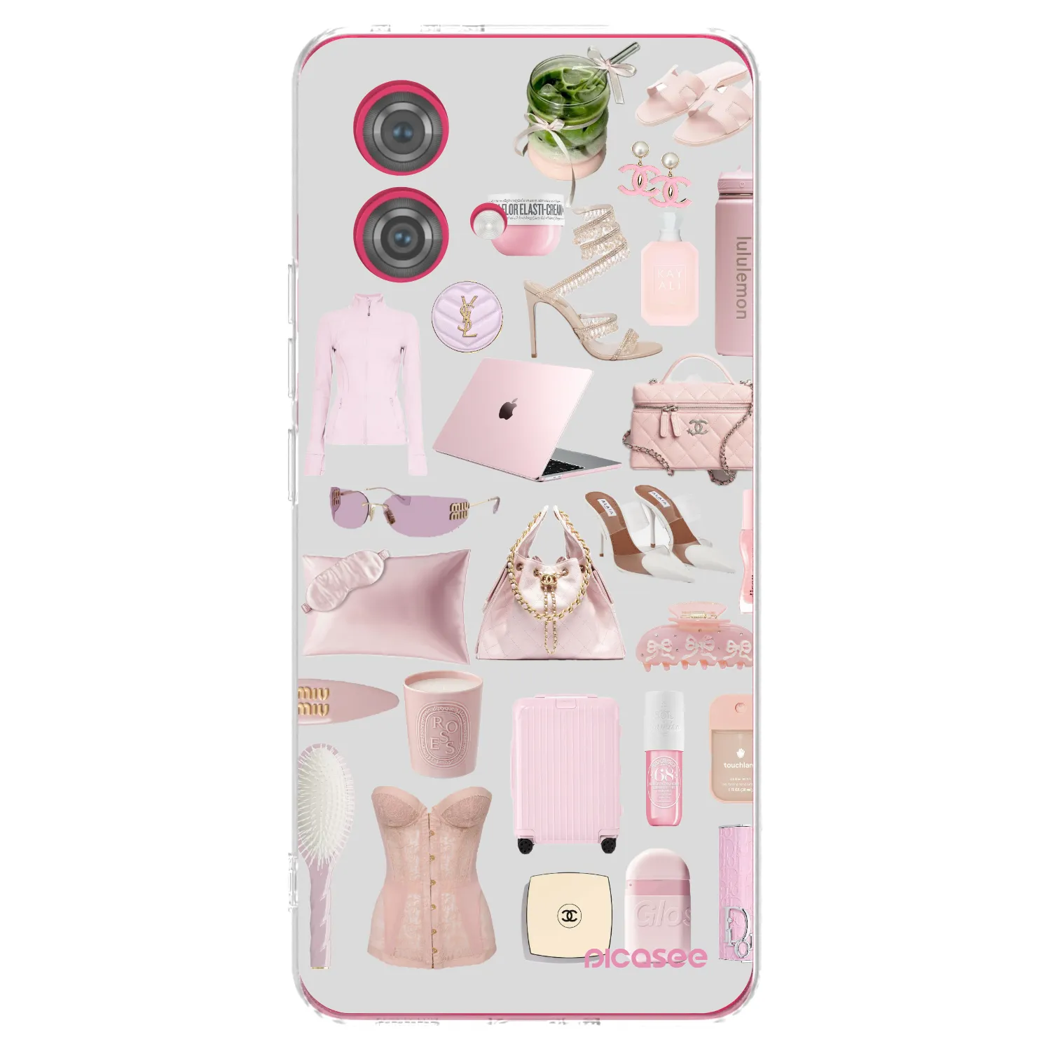 Picasee διαφανής θήκη σιλικόνης Motorola Moto G84 5G - Glam Babe