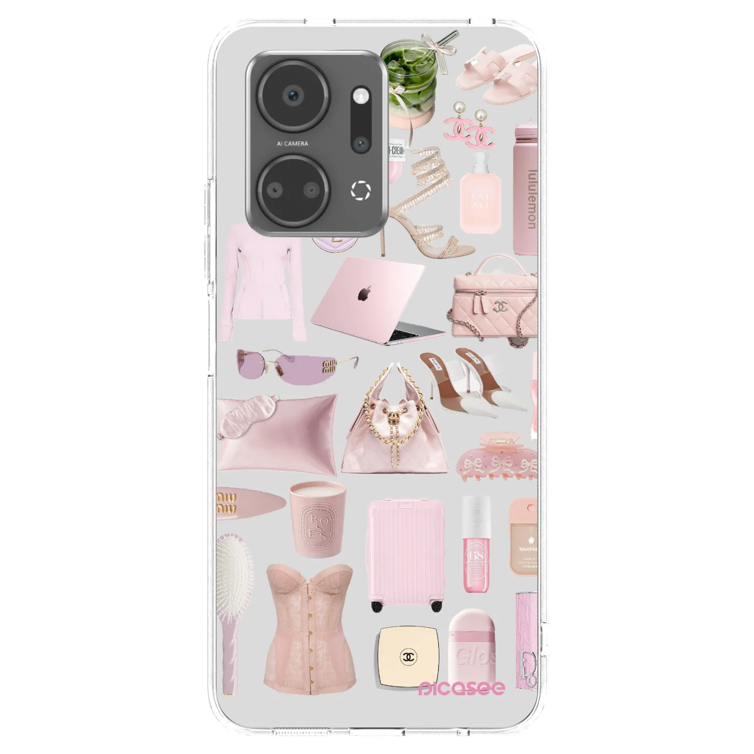 Picasee διαφανής θήκη σιλικόνης Honor X7a - Glam Babe