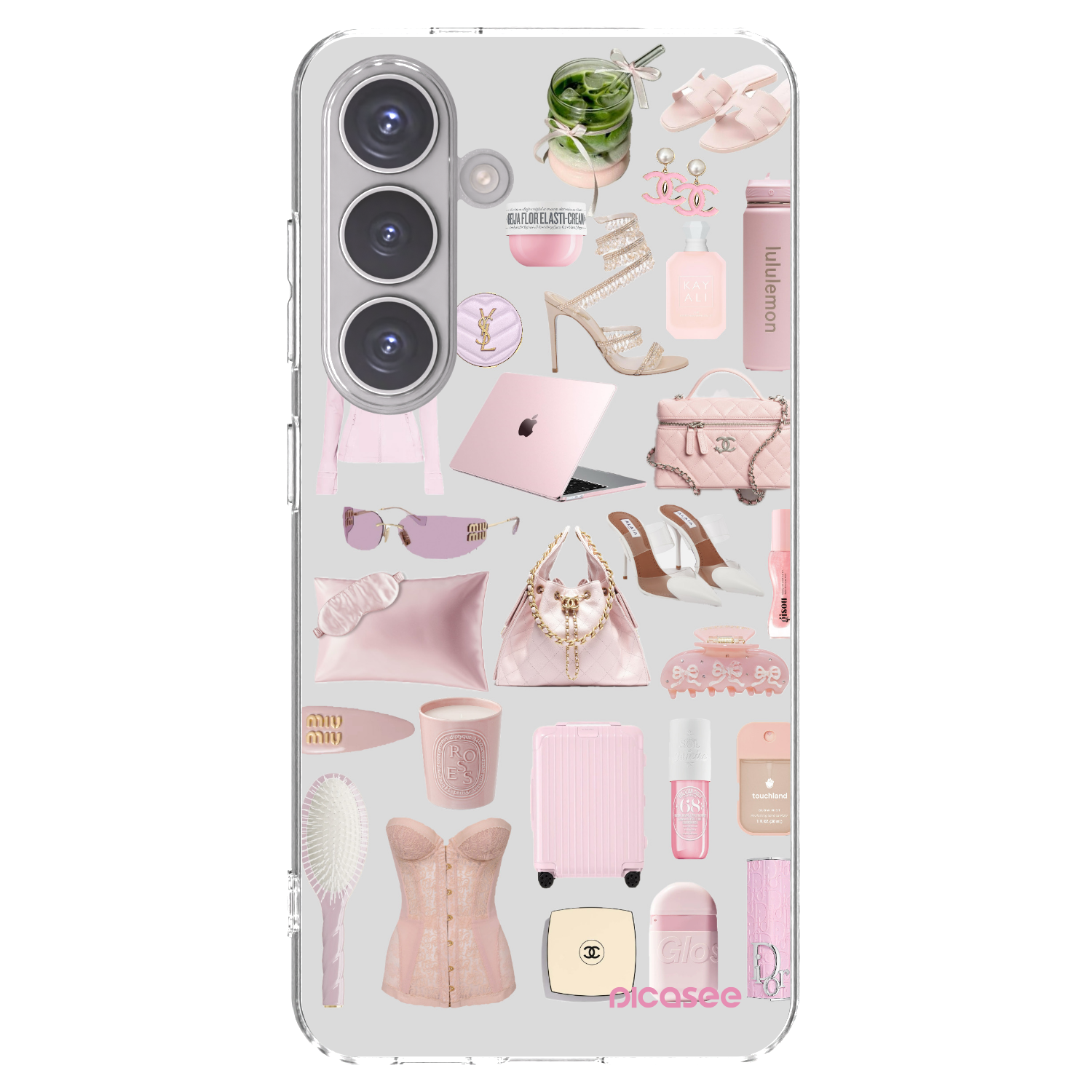 Picasee διαφανής θήκη σιλικόνης Samsung Galaxy S24 S921B 5G - Glam Babe