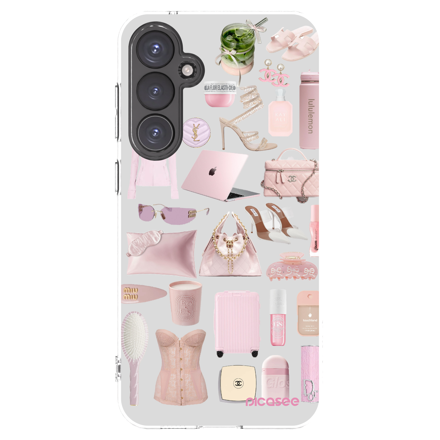 Picasee διαφανής θήκη σιλικόνης Samsung Galaxy S23 FE S711B - Glam Babe