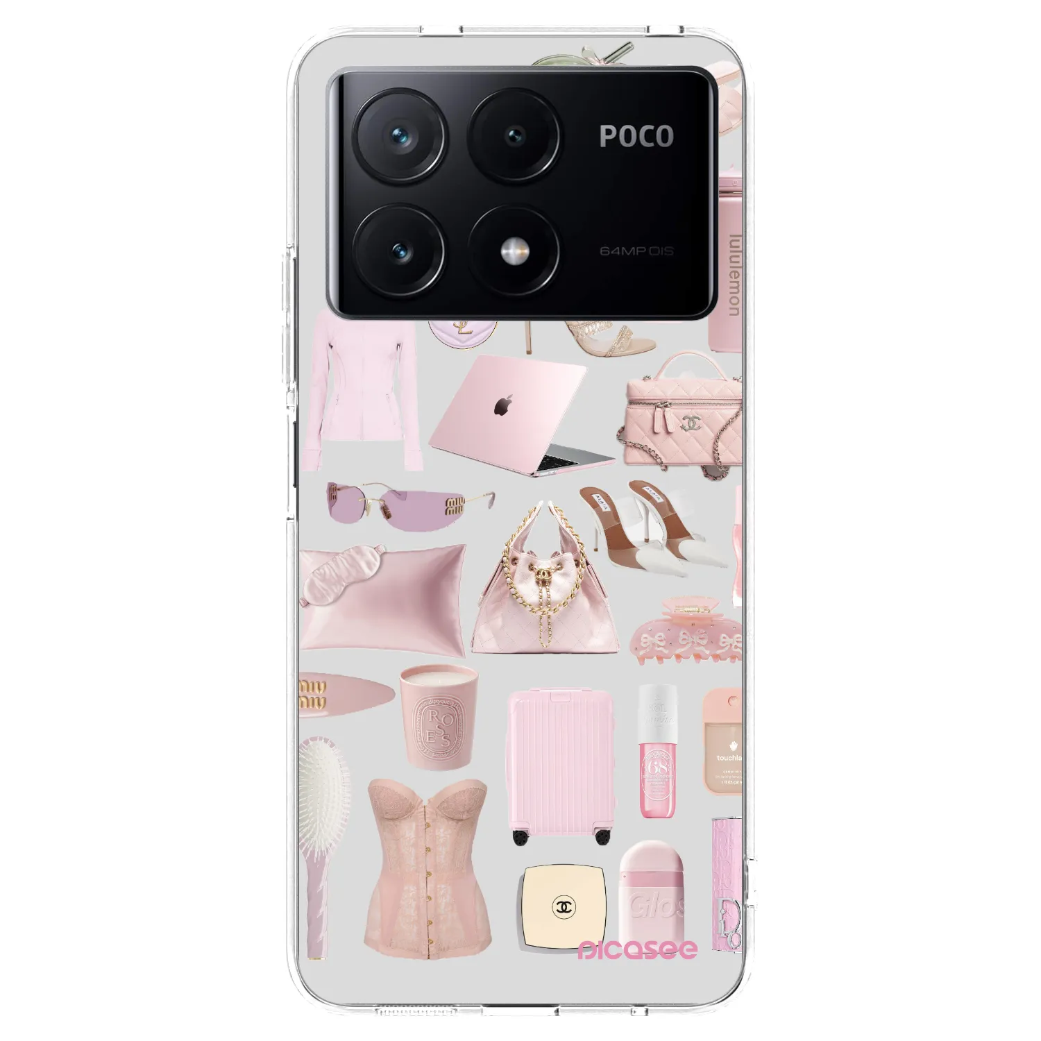 Picasee διαφανής θήκη σιλικόνης Xiaomi Poco X6 Pro - Glam Babe