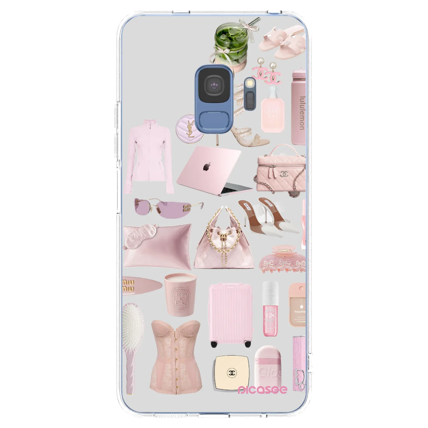 Picasee διαφανής θήκη σιλικόνης Samsung Galaxy S9 G960F - Glam Babe