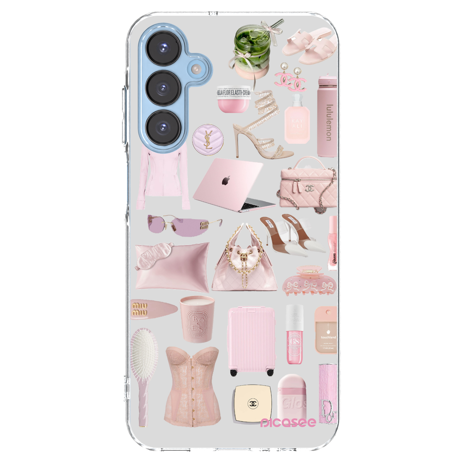 Picasee διαφανής θήκη σιλικόνης Samsung Galaxy A15 A156B 5G - Glam Babe