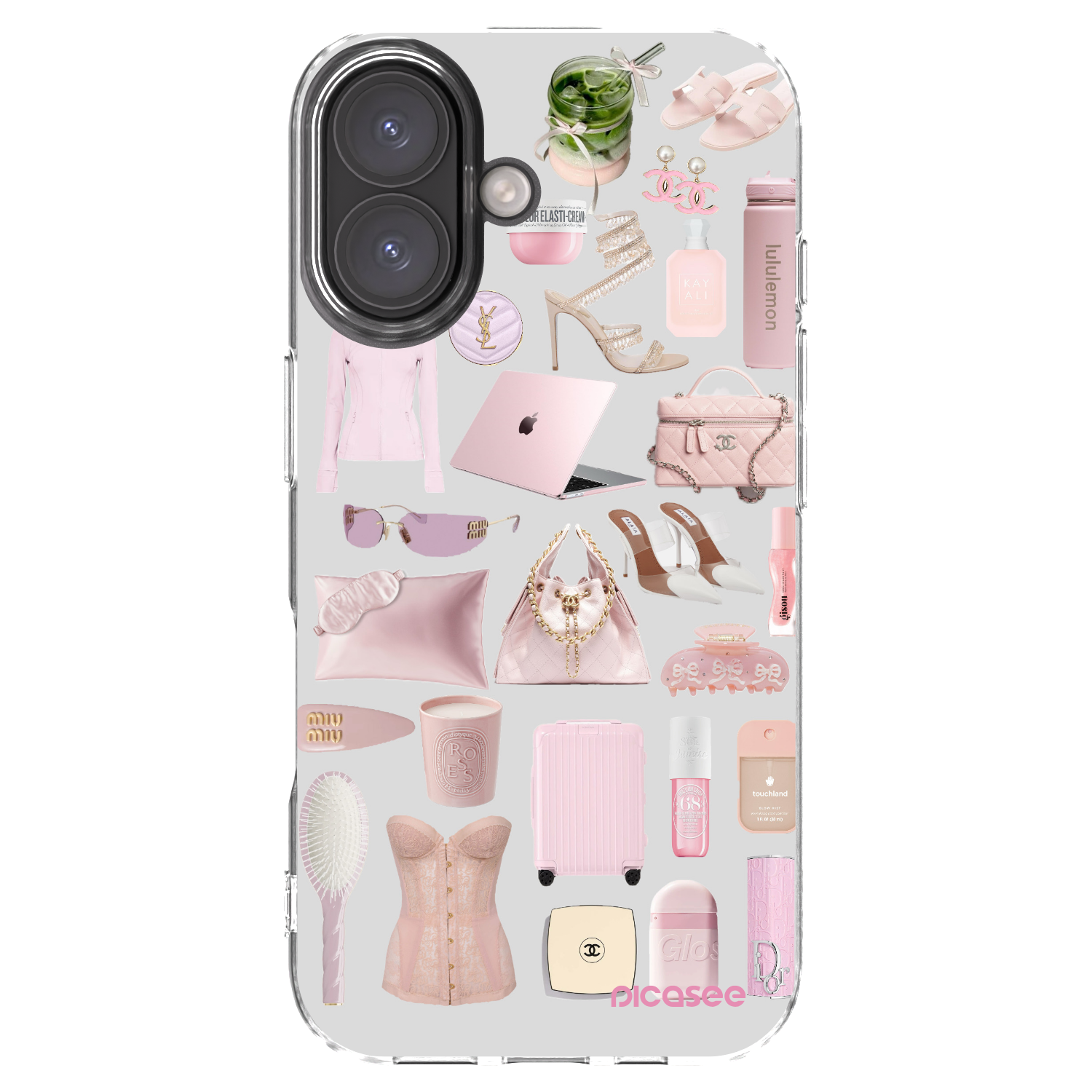 Picasee διαφανής θήκη σιλικόνης Apple iPhone 16 - Glam Babe