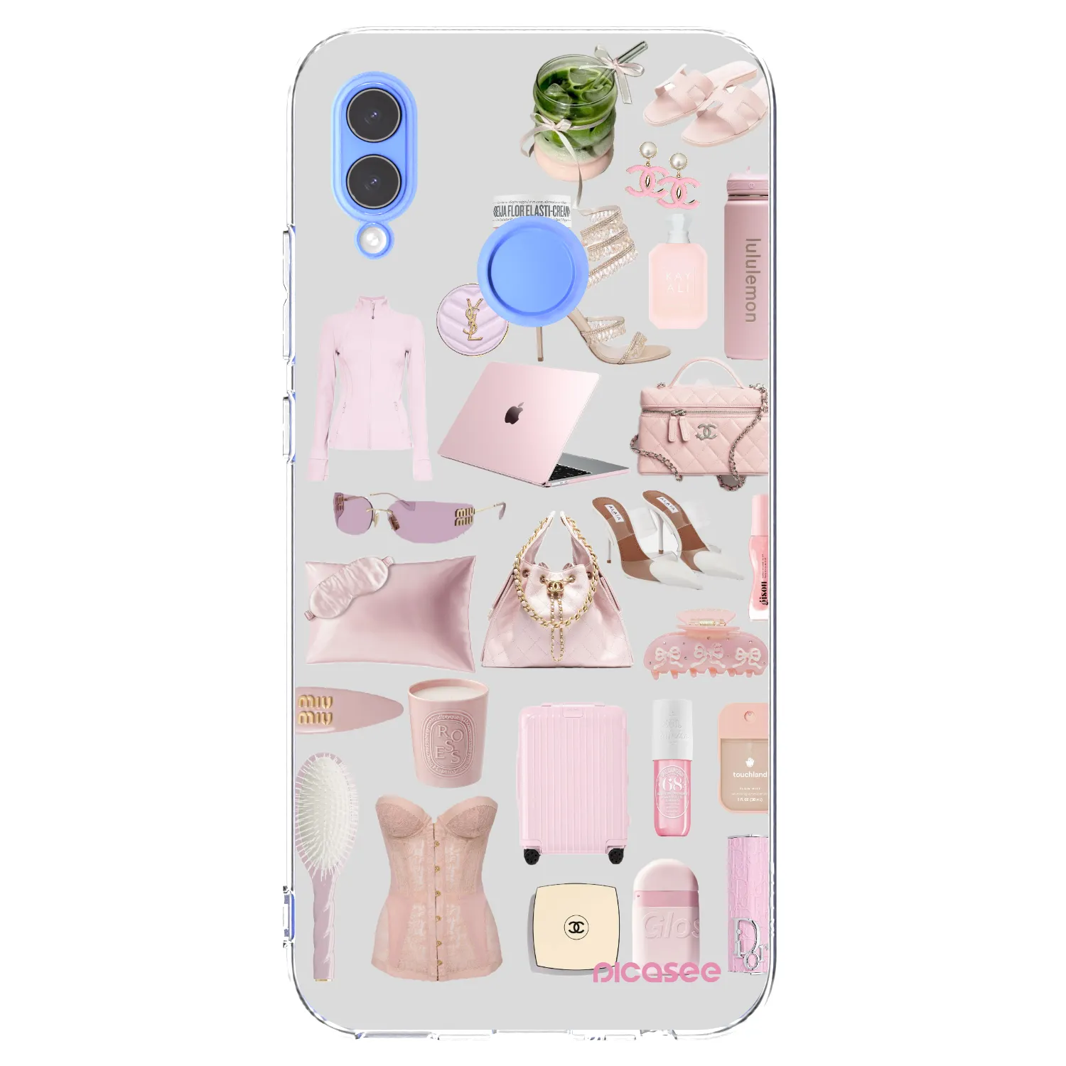 Picasee διαφανής θήκη σιλικόνης Huawei P Smart 2019 - Glam Babe