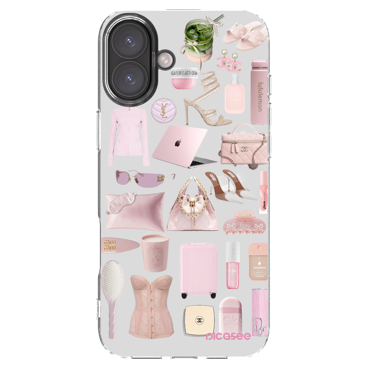 Picasee διαφανής θήκη σιλικόνης Apple iPhone 16 Plus - Glam Babe