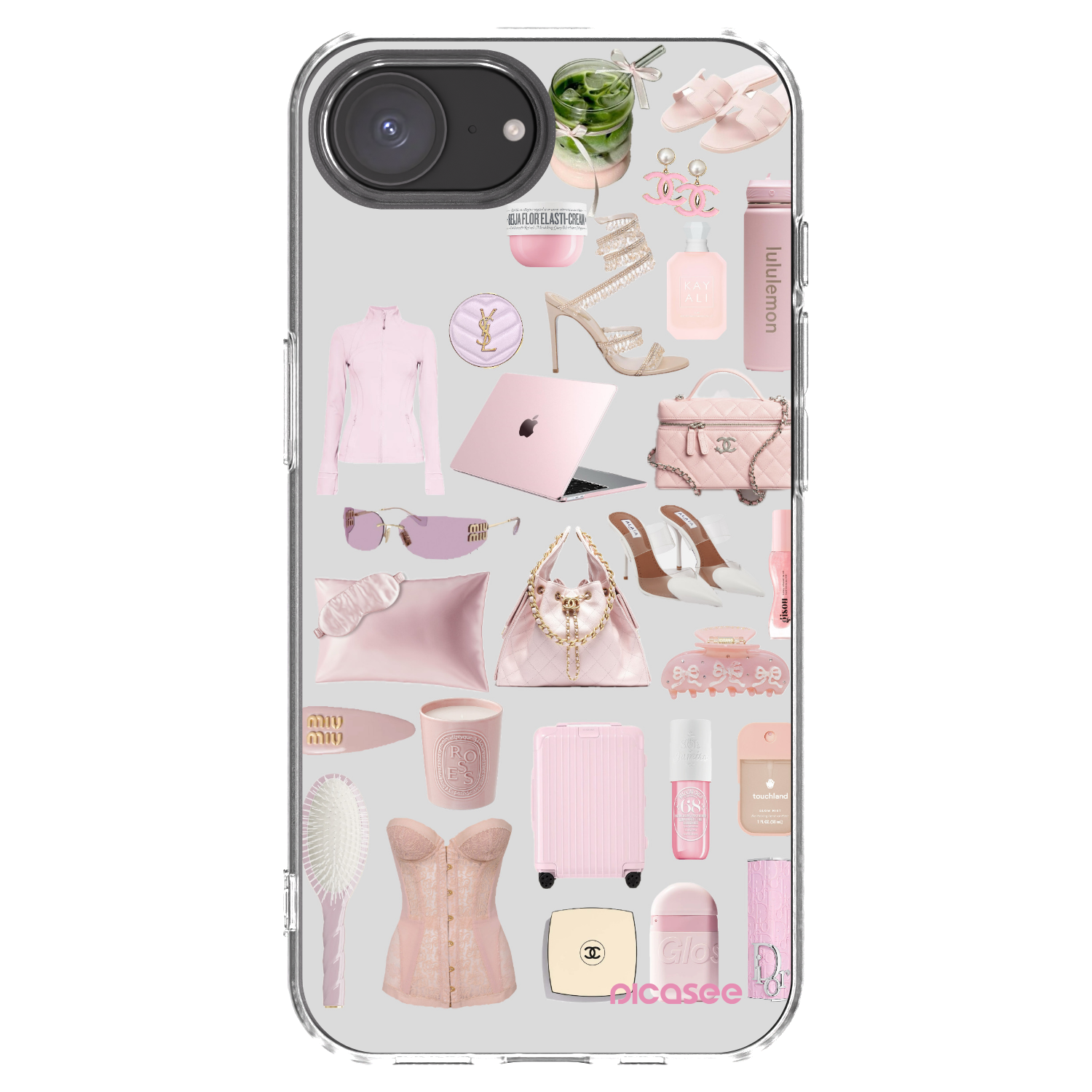 Picasee διαφανής θήκη σιλικόνης Apple iPhone 16e - Glam Babe