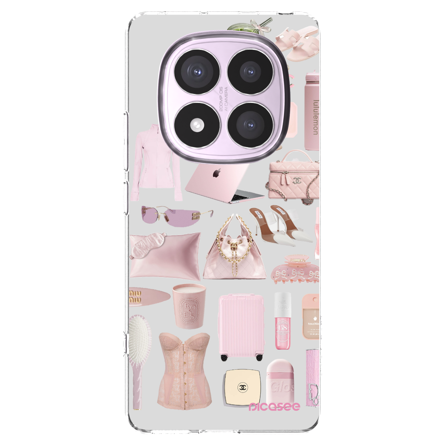 Picasee διαφανής θήκη σιλικόνης Xiaomi Redmi Note 14 Pro 5G - Glam Babe