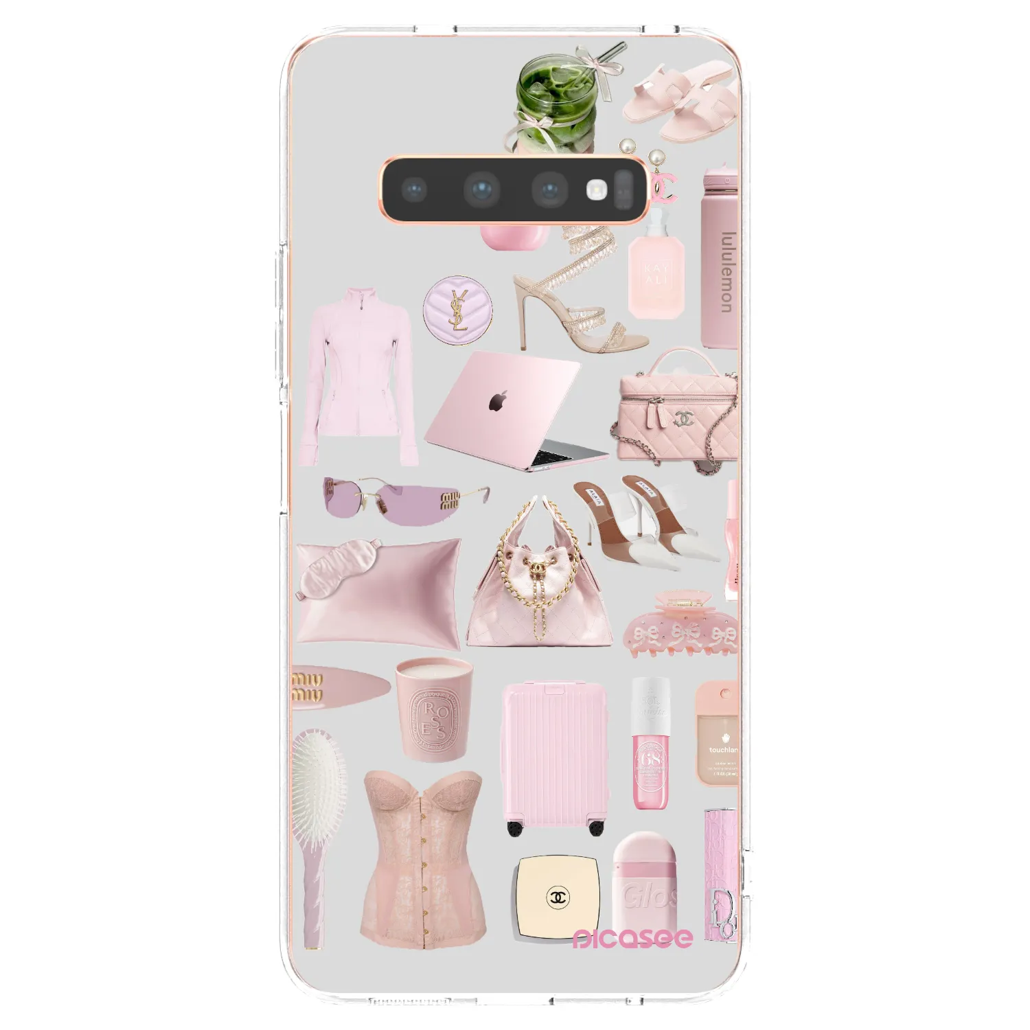 Picasee διαφανής θήκη σιλικόνης Samsung Galaxy S10 Plus G975 - Glam Babe