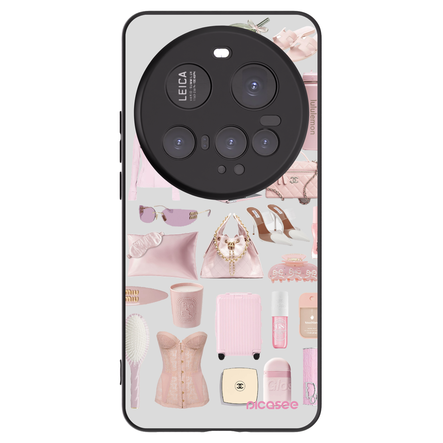 Picasee Μαύρη θήκη σιλικόνης για Xiaomi 15 Ultra - Glam Babe