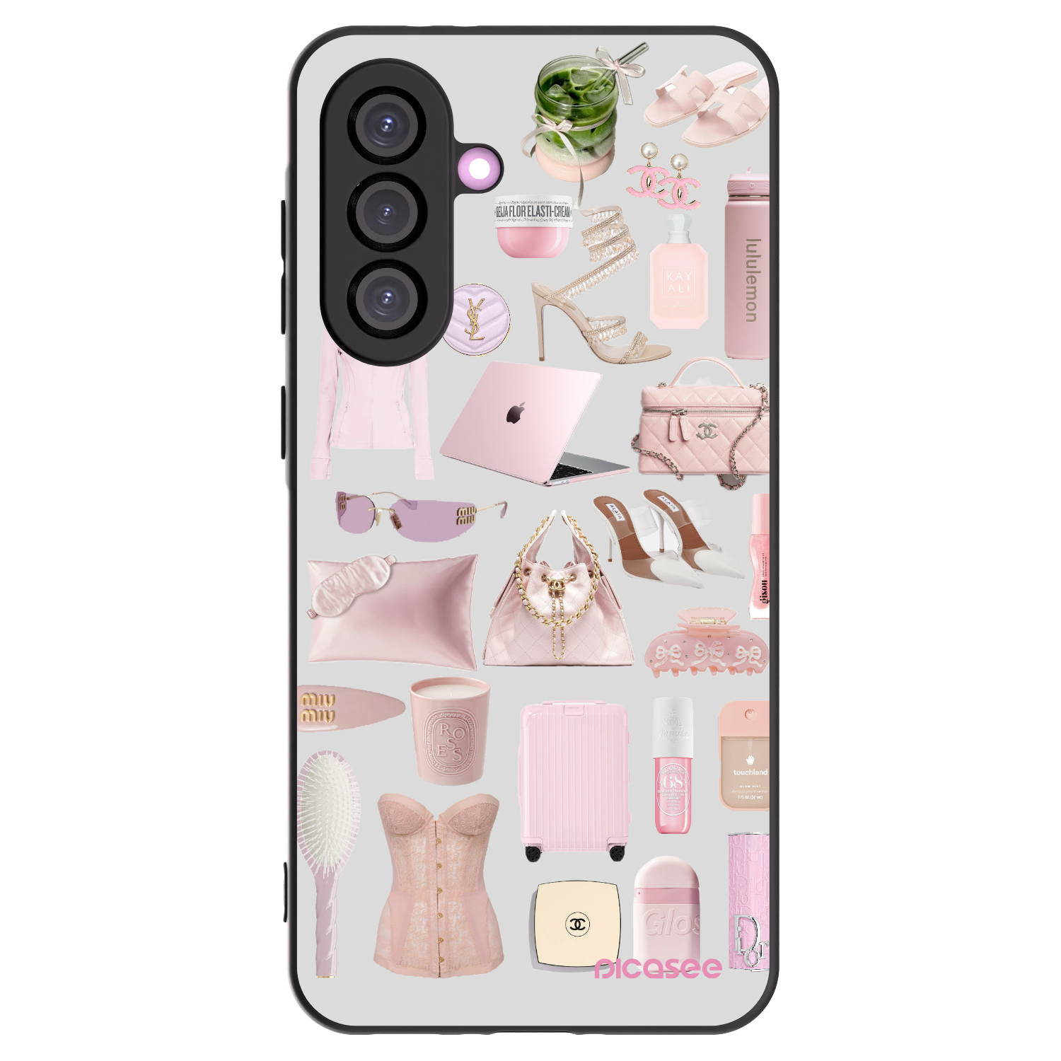 Picasee Μαύρη θήκη σιλικόνης για Samsung Galaxy A36 5G - Glam Babe