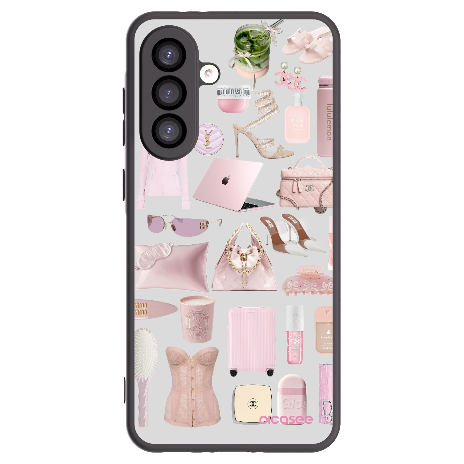 Picasee Μαύρη θήκη σιλικόνης για Samsung Galaxy A26 5G A266B - Glam Babe